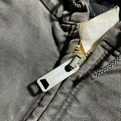 80s-90s Star Tag Made in USA Black Carhartt Active Jacket Duck