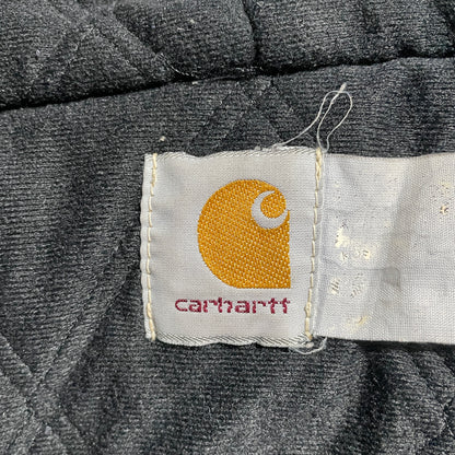 80s-90s Star Tag Made in USA Black Carhartt Active Jacket Duck