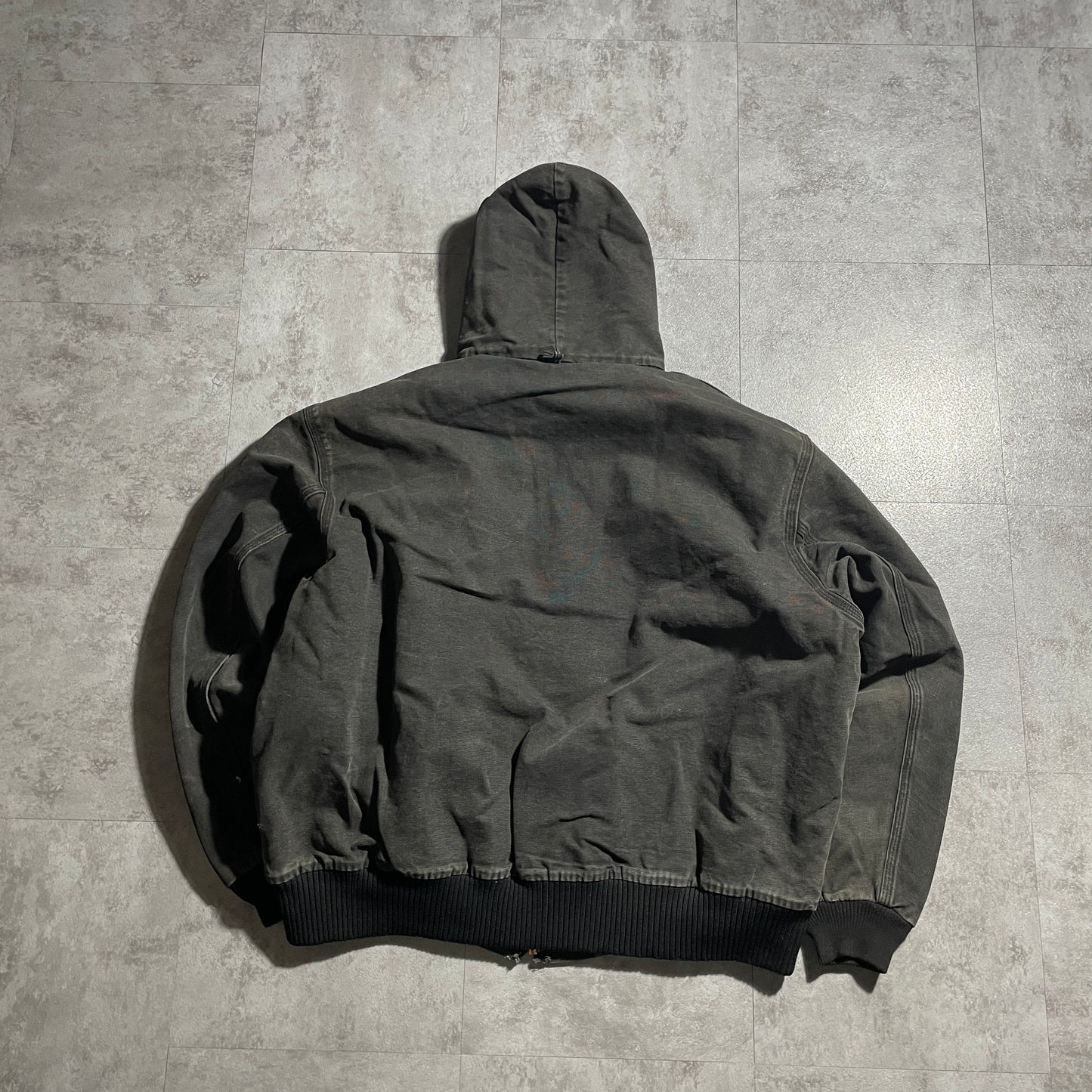 80s-90s Star Tag Made in USA Black Carhartt Active Jacket Duck