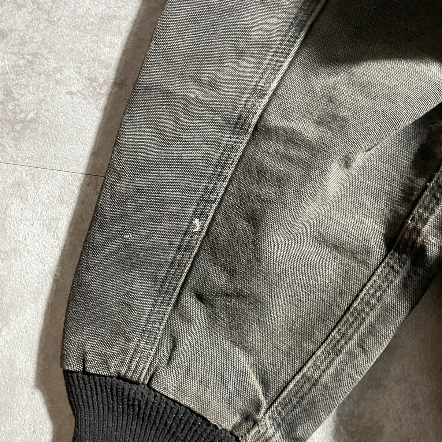 80s-90s Star Tag Made in USA Black Carhartt Active Jacket Duck