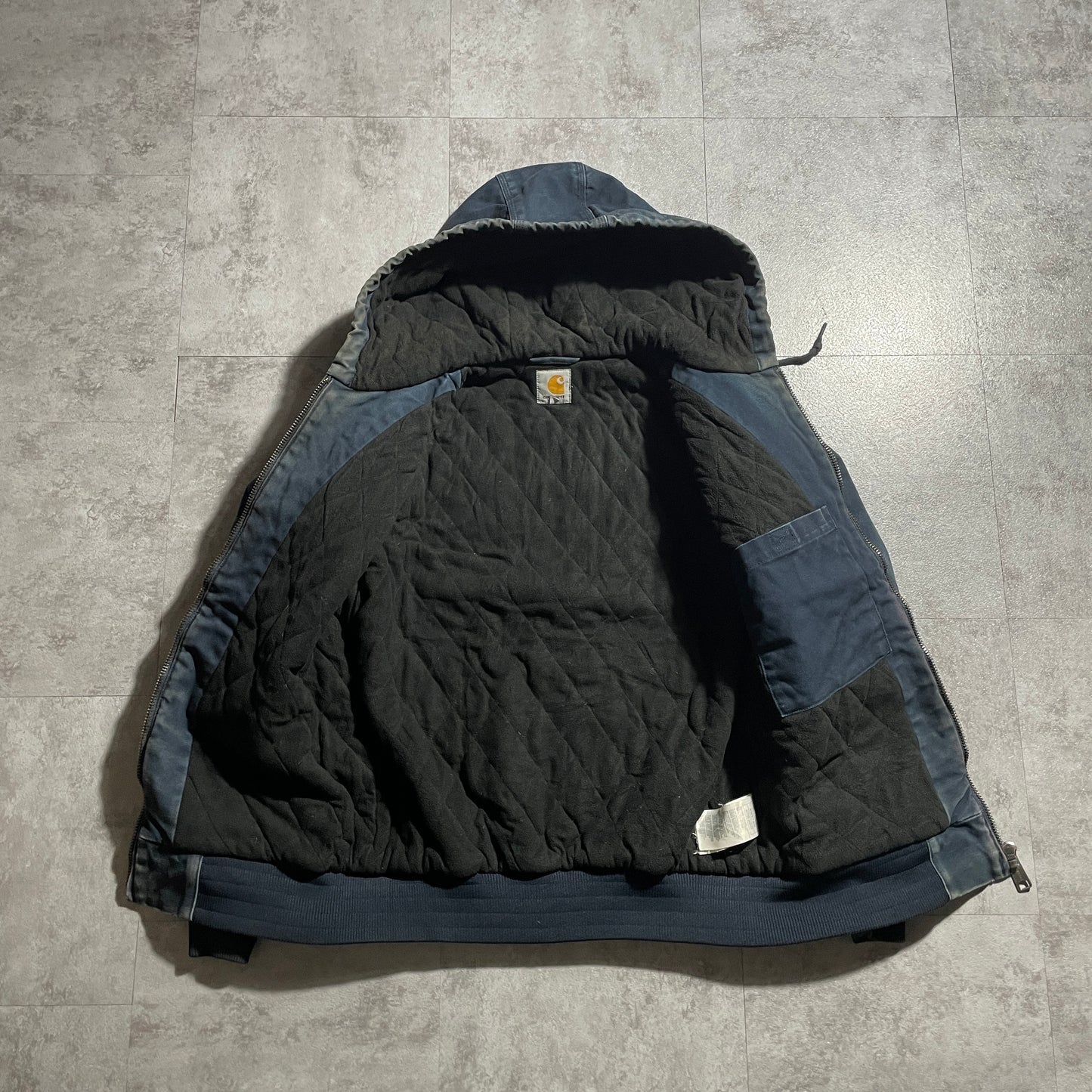WIP 00s Made in China Navy Carhartt Active Jacket Duck Medium