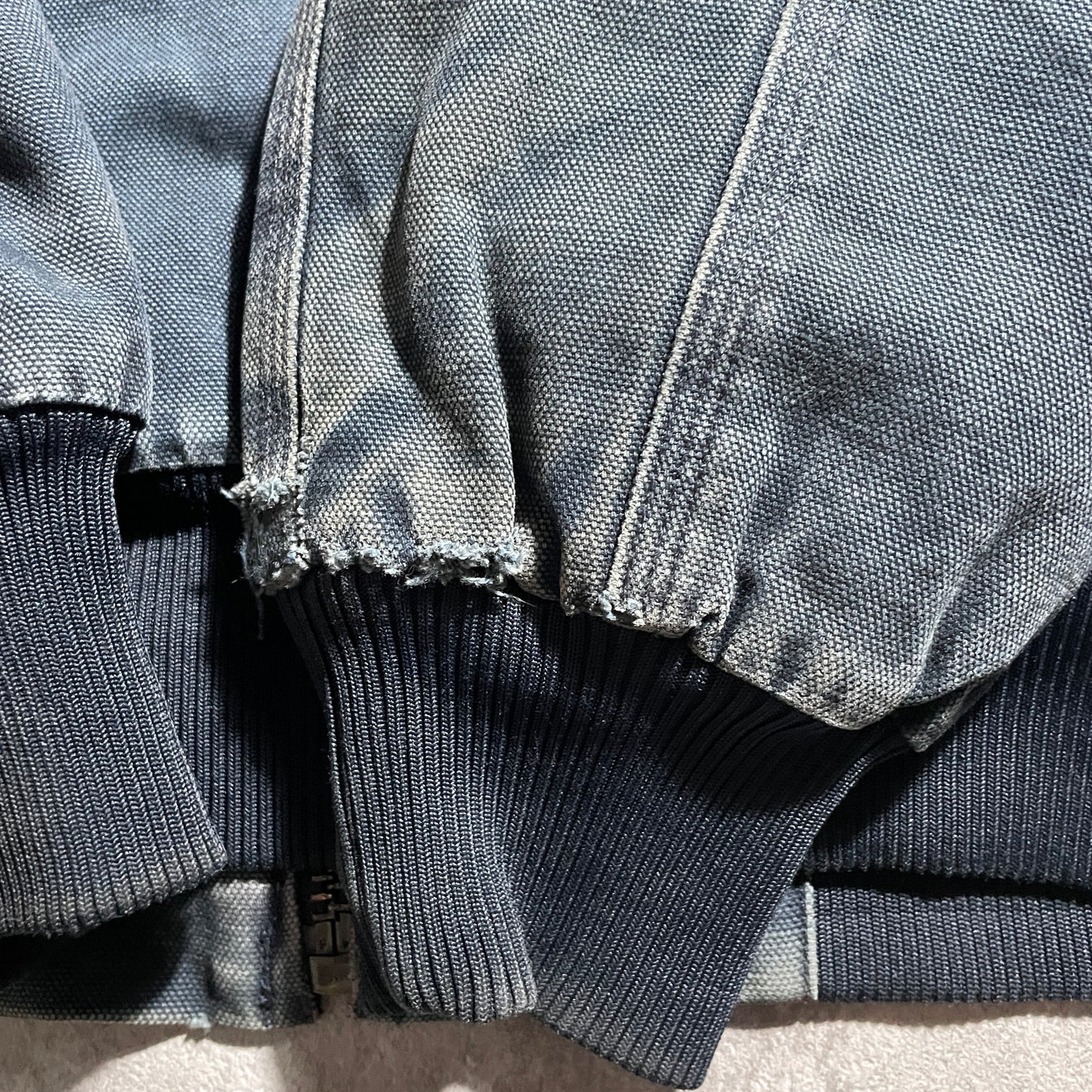 WIP 00s Made in China Navy Carhartt Active Jacket Duck Medium