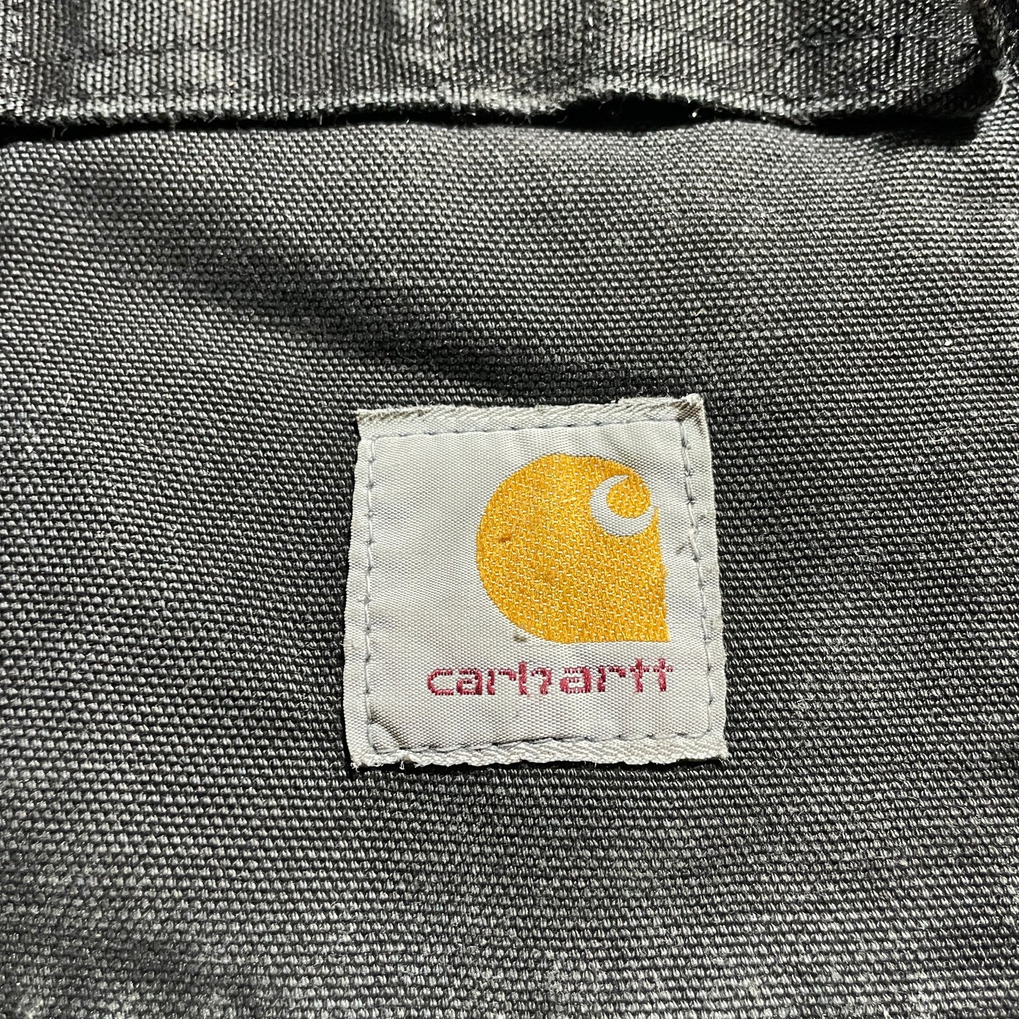 80s-90s Star Tag Made in USA Black Carhartt Traditional Duck Jacket