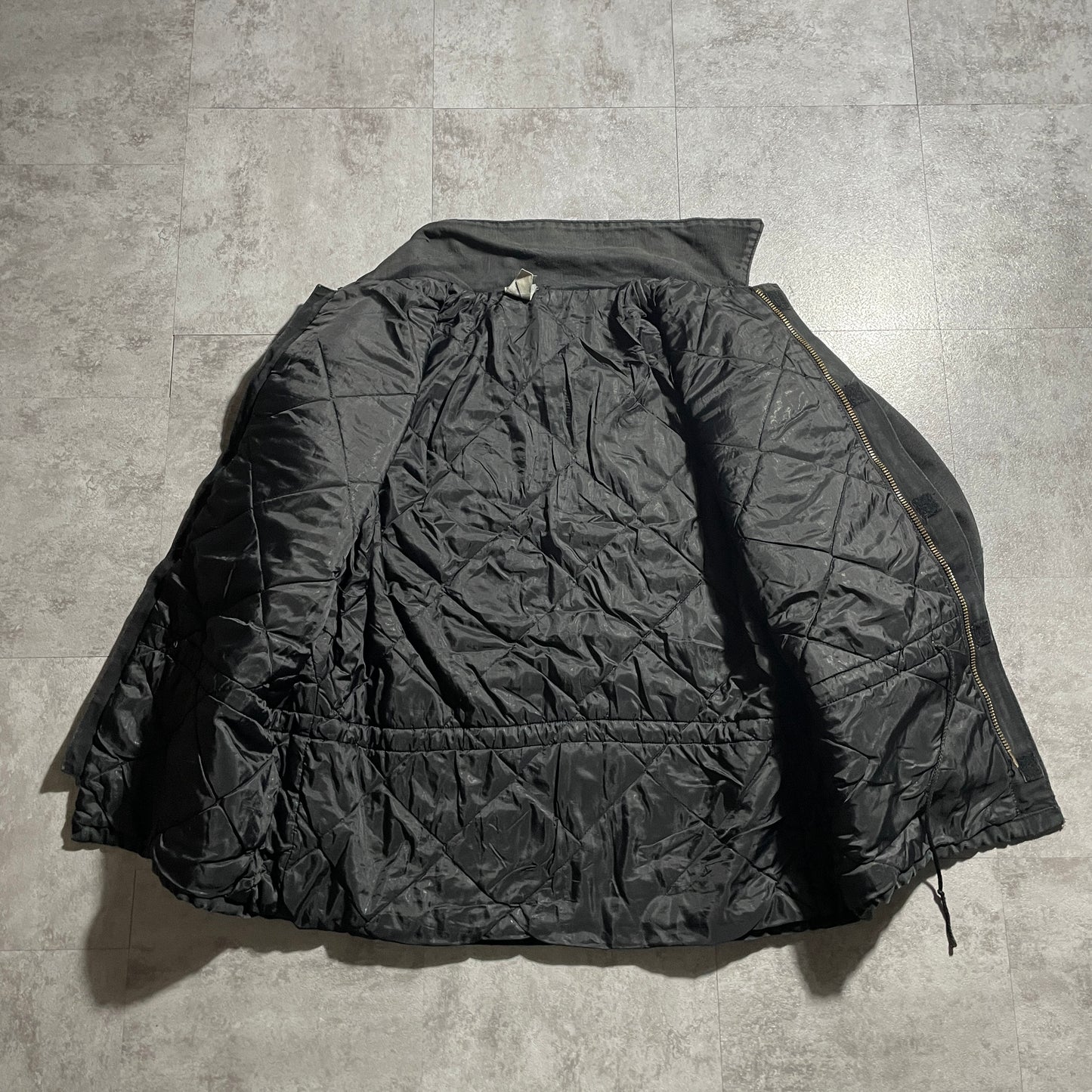 80s-90s Star Tag Made in USA Black Carhartt Traditional Duck Jacket