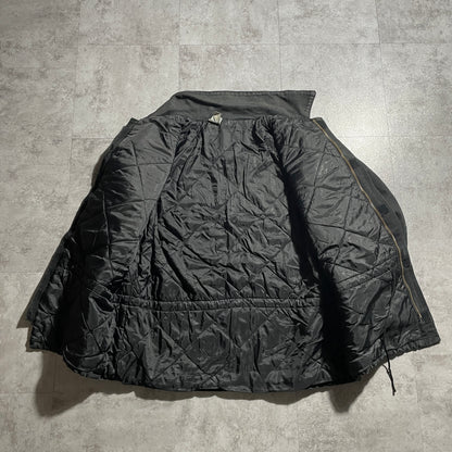 80s-90s Star Tag Made in USA Black Carhartt Traditional Duck Jacket