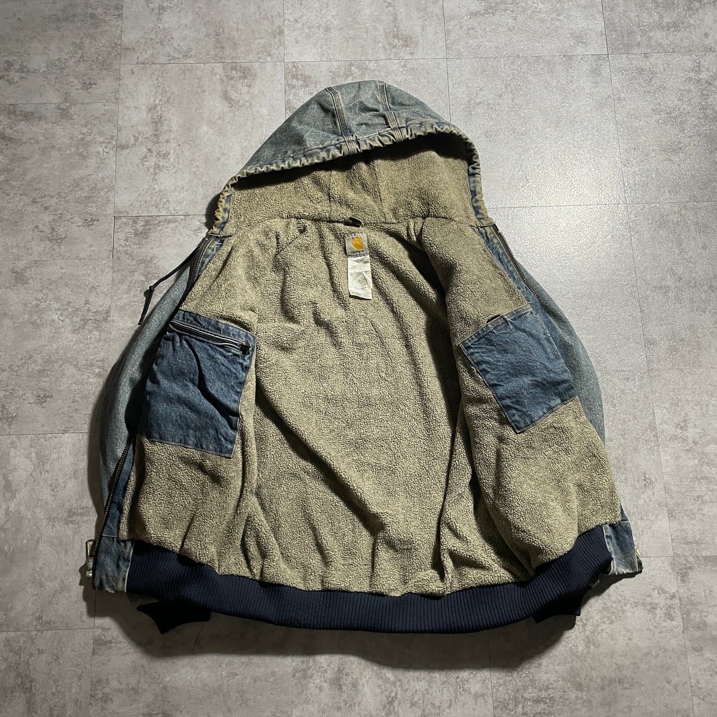 2000s Mexican Denim Carhartt Active Jacket, Size M