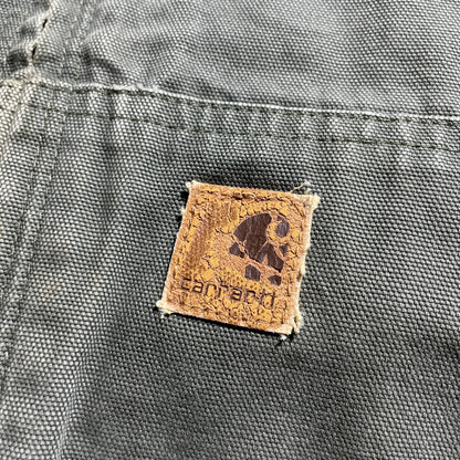 2000s Made in Mexico Moss Green Carhartt Active Jacket, Duck Size L