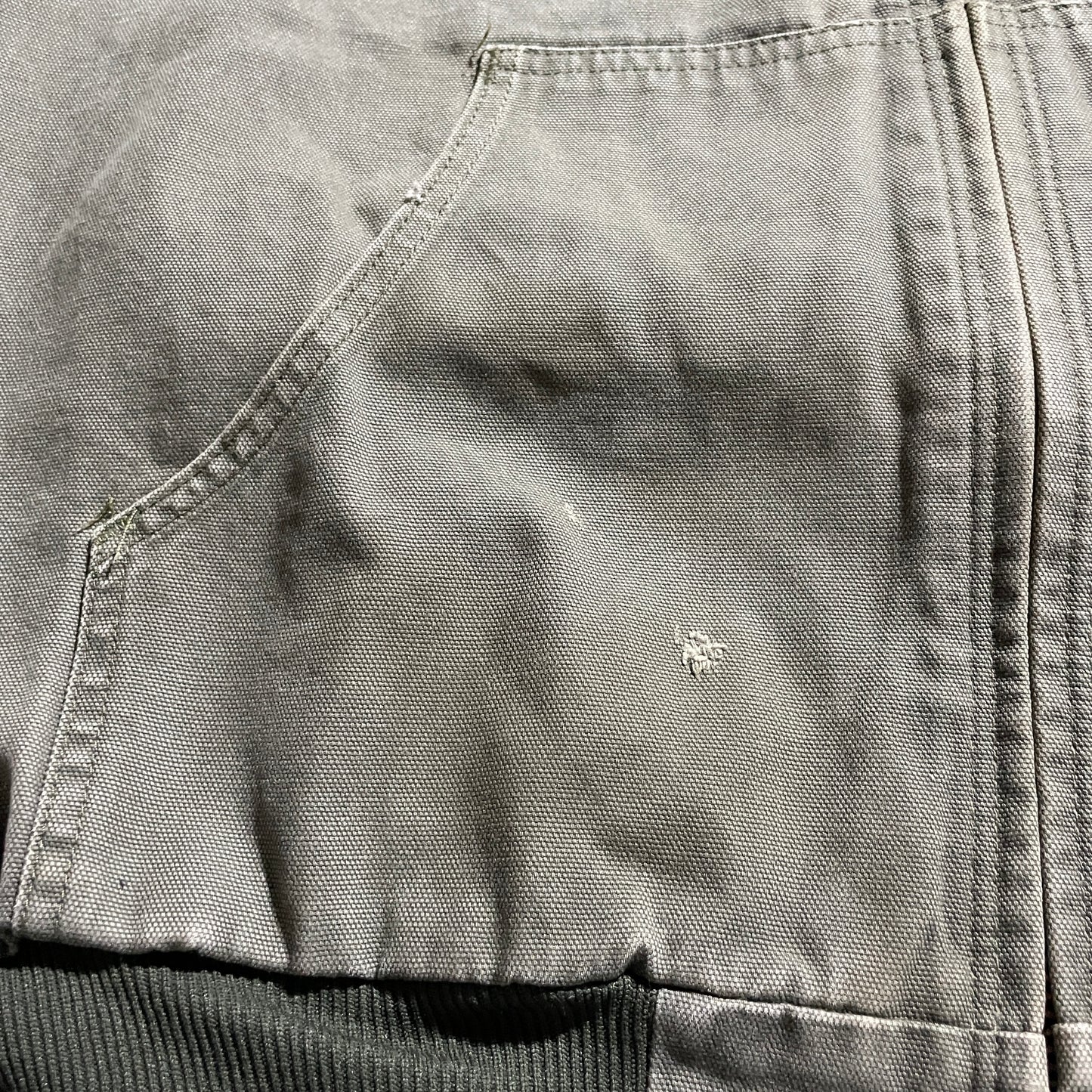 2000s Made in Mexico Moss Green Carhartt Active Jacket, Duck Size L