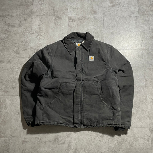 80s-90s Star Tag Made in USA Black Carhartt Short Traditional Duck Jacket, Size L