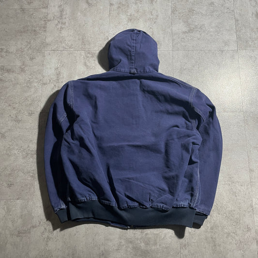 80s-90s Star Tag USA Made Navy Carhartt Active Jacket Duck XXL (2L)