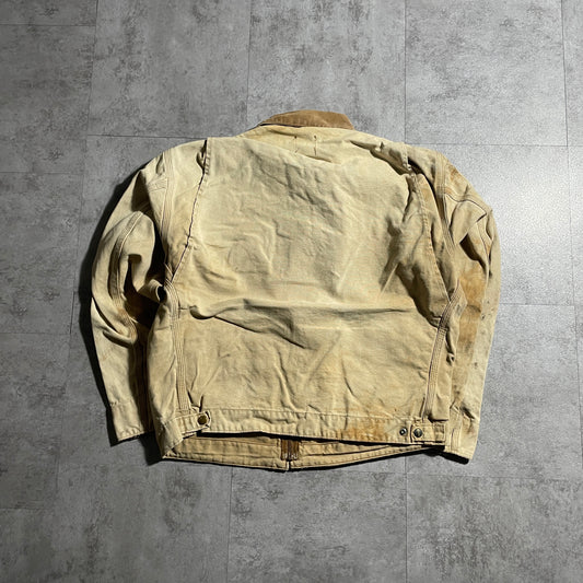 80s-90s Star Tag Made in USA Brown Carhartt Detroit Jacket, Duck Size M