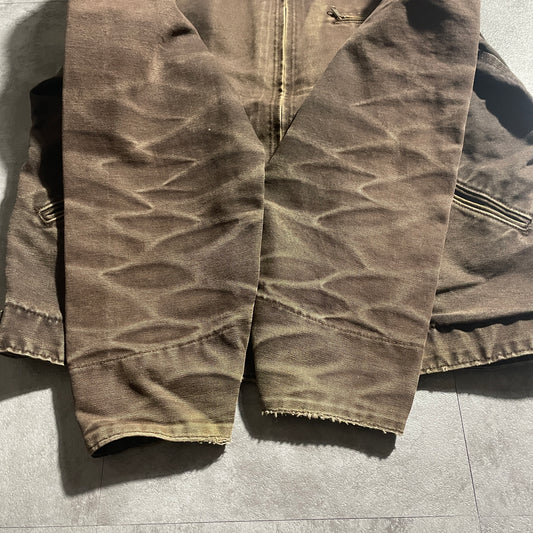 2000s Made in Mexico Brown Carhartt Detroit Jacket, Duck Size M