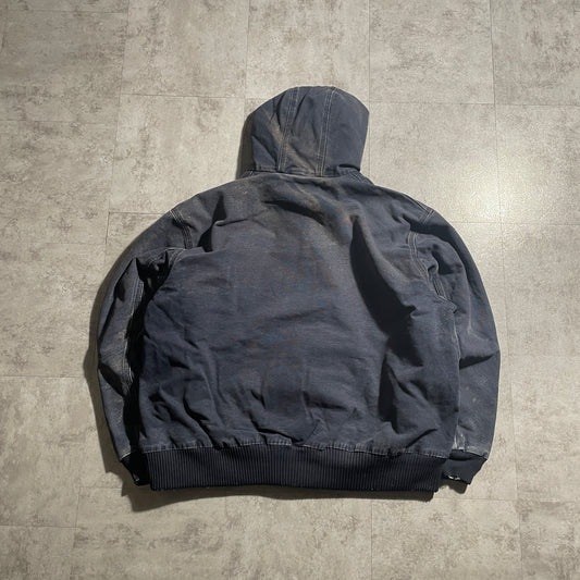 2000s Mexican Navy Carhartt Chore Jacket, Made with USA Fabric, Duck, Size XXL (2L)