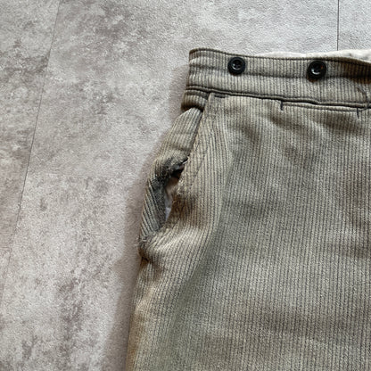 50s Farmers Cotton Piqué Gray ,W39
