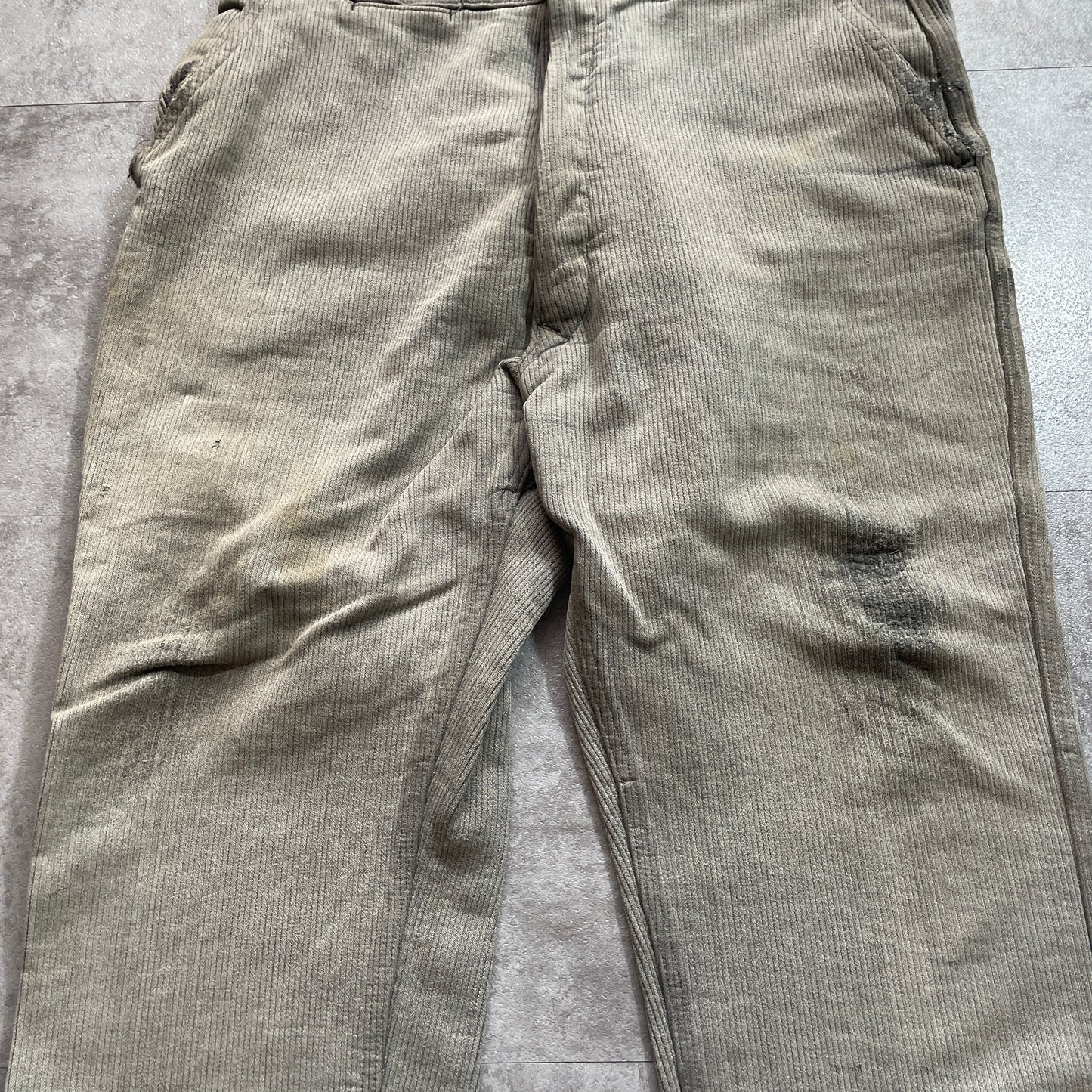 50s Farmers Cotton Piqué Gray ,W39