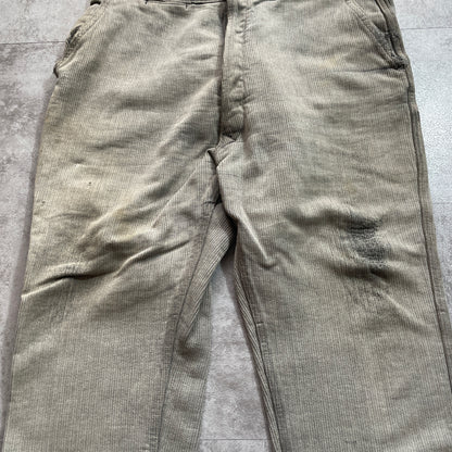 50s Farmers Cotton Piqué Gray ,W39