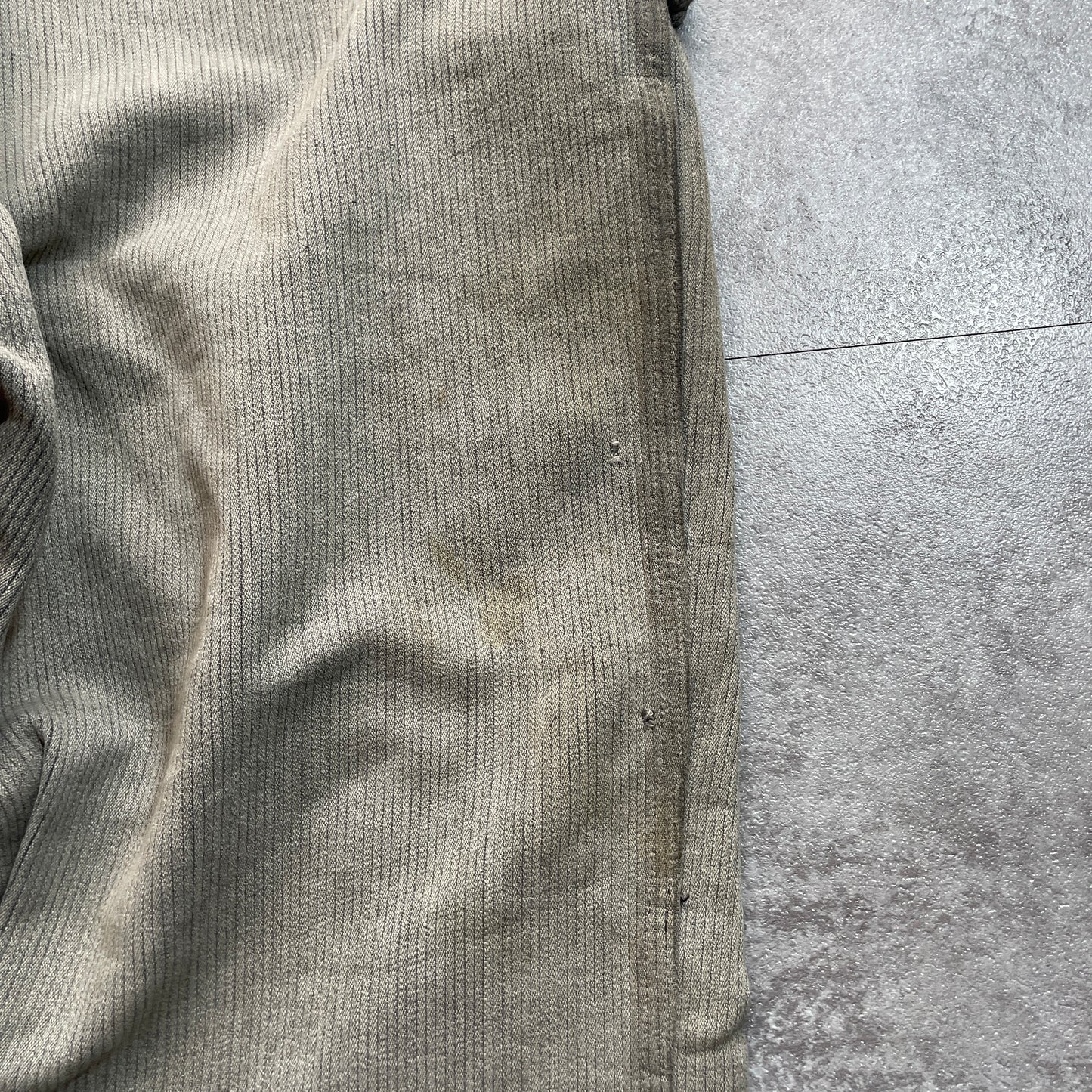 50s Farmers Cotton Piqué Gray ,W39