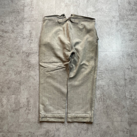 50s Farmers Cotton Piqué Gray ,W39