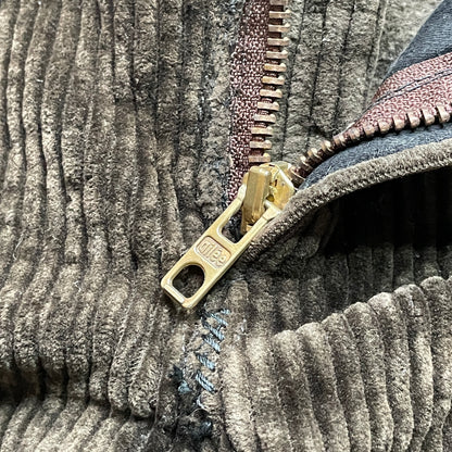 40s Farmers Wide Ribbed Corduroy, Dark Brown ,W40