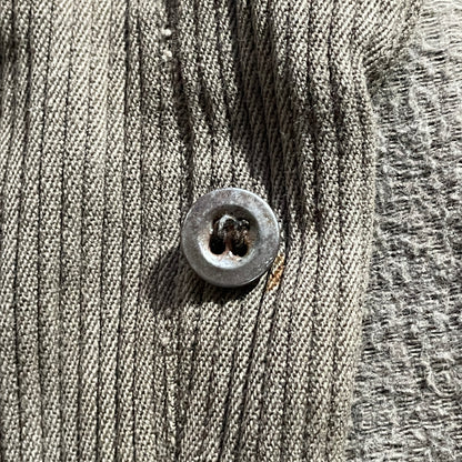 1940s Le Gloriex Farmer's Cotton Piqué Brown ,W26