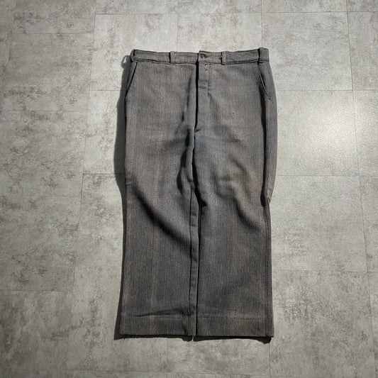 60s Farmers Cotton Pique Gray ,W38