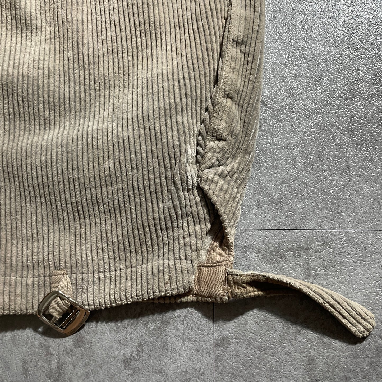 50s E.Kaiser Farmers Wide Ribbed Corduroy, Brown, W34