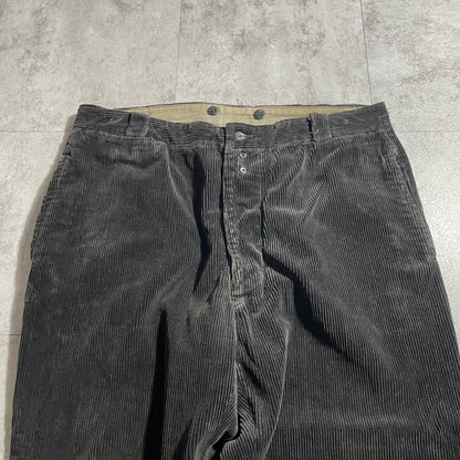 50s-60s VETVOR Farmers Fine Ribbed Corduroy Black ,W36