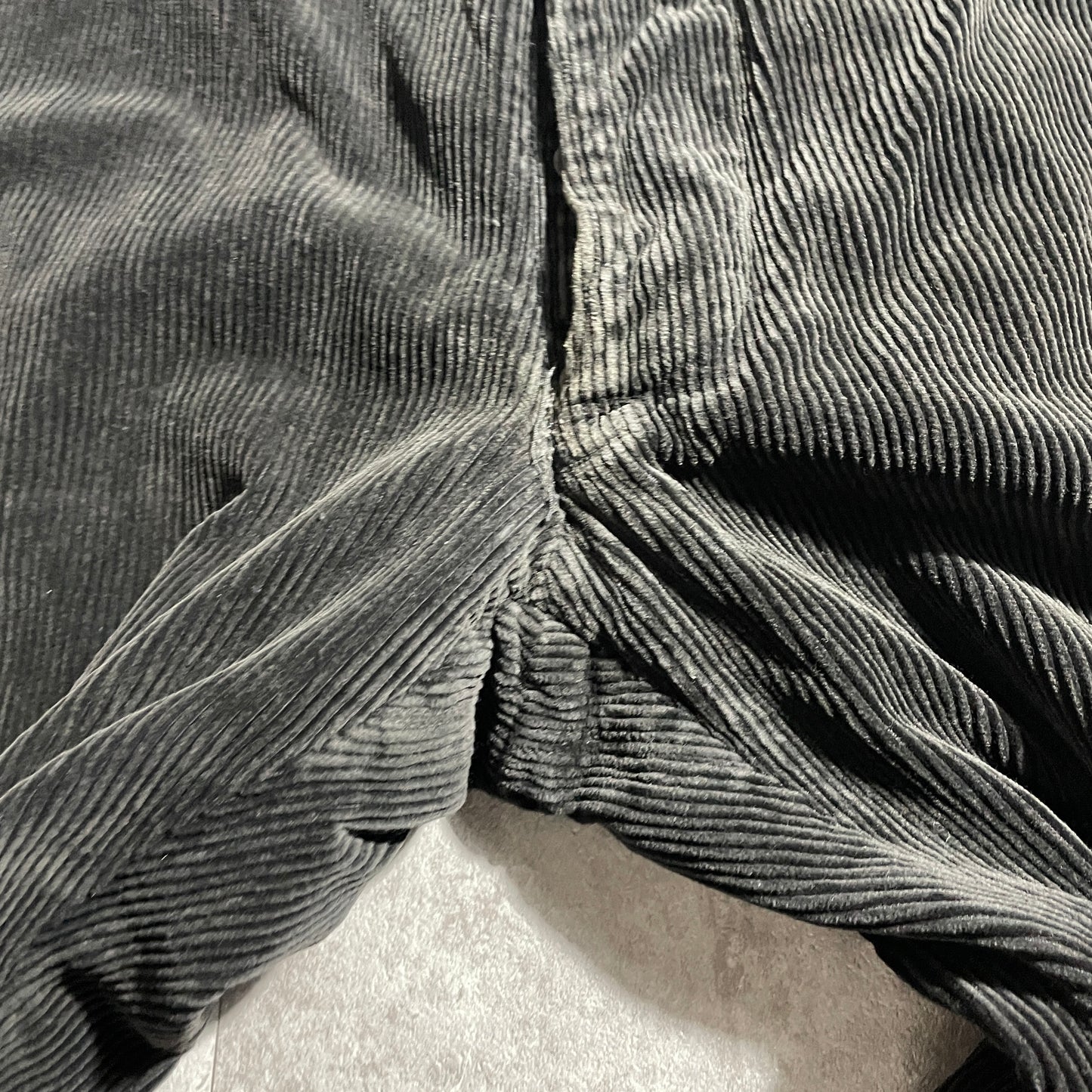 50s-60s VETVOR Farmers Fine Ribbed Corduroy Black ,W36