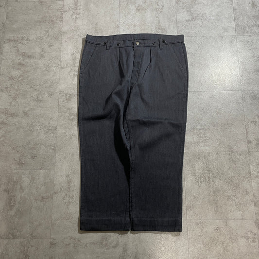 60s Farmers Cotton Pique Navy ,W39