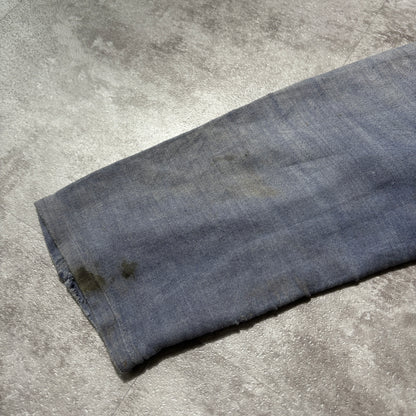 30s LE GLADIATEUR Embroidered Tag Moleskin French Work Jacket