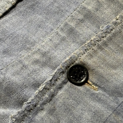 30s LE GLADIATEUR Embroidered Tag Moleskin French Work Jacket