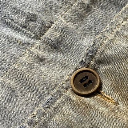 30s LE GLADIATEUR Embroidered Tag Moleskin French Work Jacket