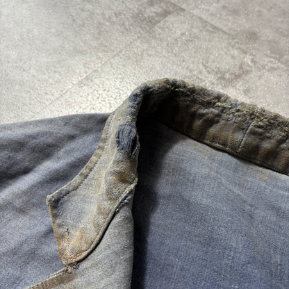 30s LE GLADIATEUR Embroidered Tag Moleskin French Work Jacket