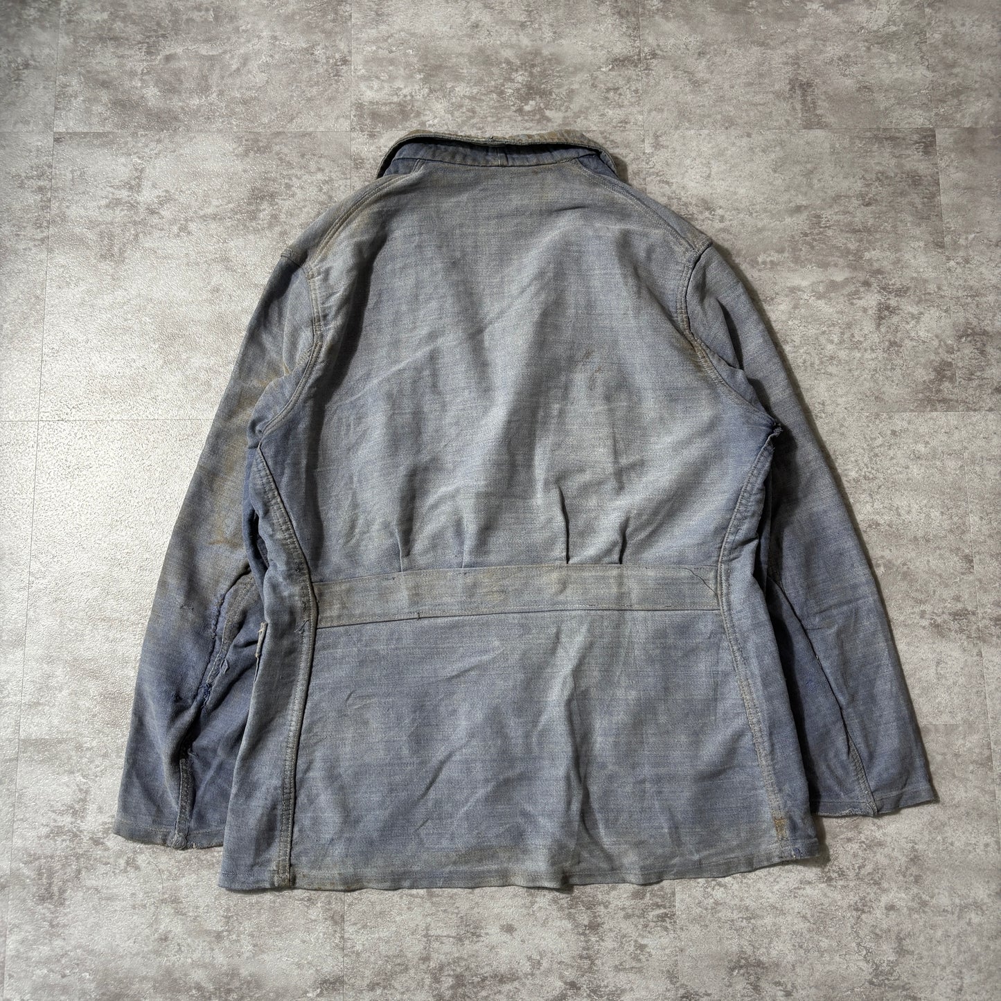 30s LE GLADIATEUR Embroidered Tag Moleskin French Work Jacket