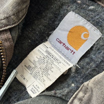 00s USA製 モスグリーン カーハート デトロイトジャケット ダック