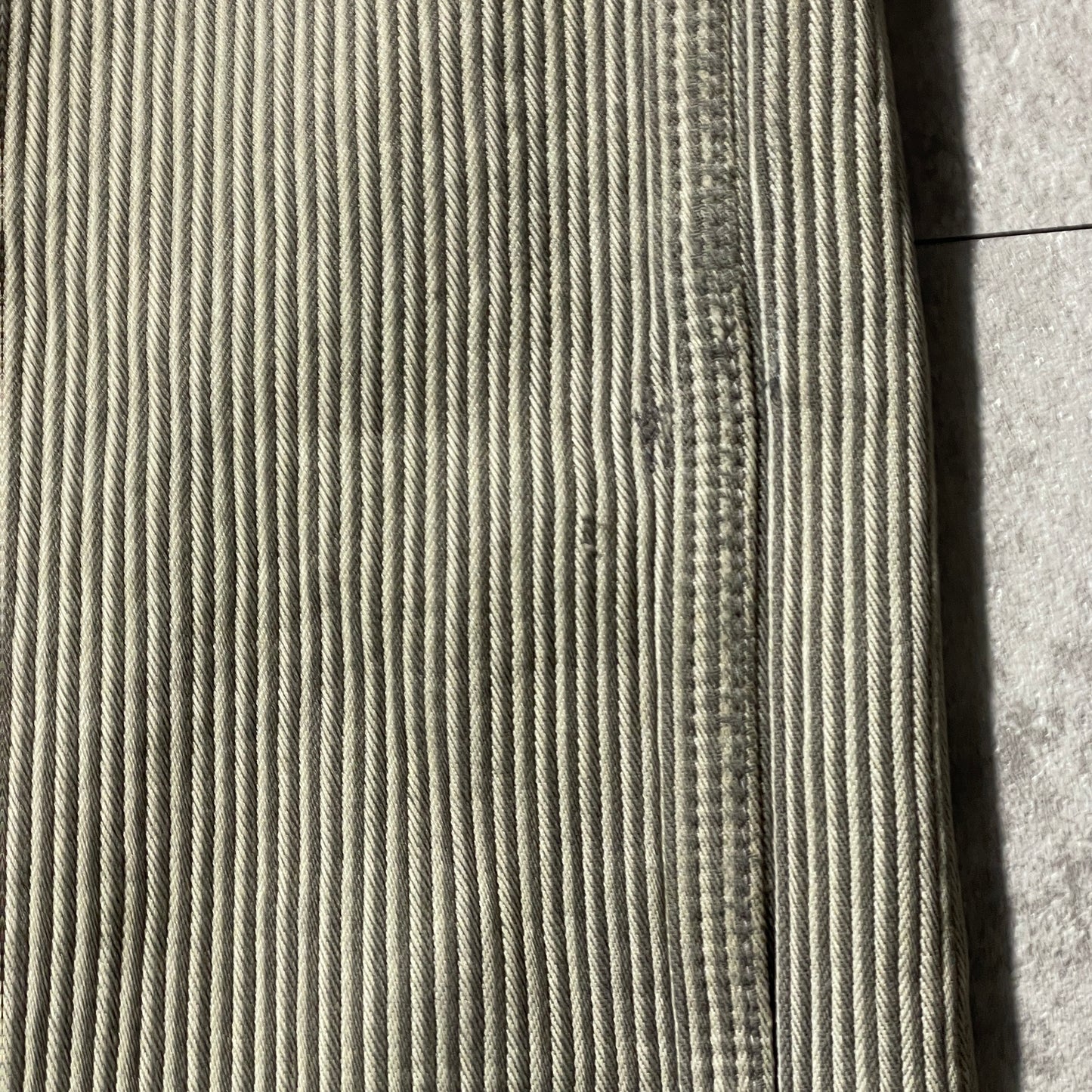 40s-50s Farmers Cotton Piqué Brown W35