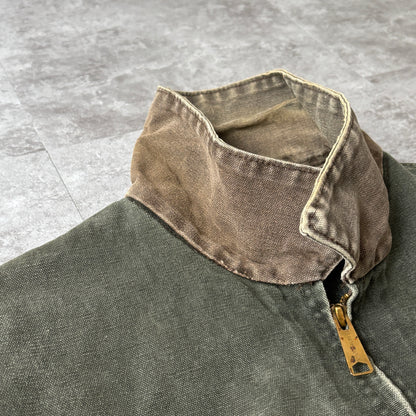 00s USA製 モスグリーン カーハート デトロイトジャケット ダック