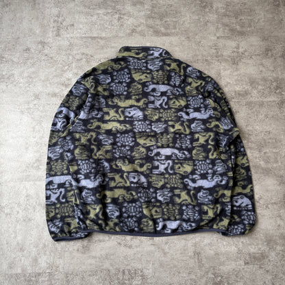90s patagonia snap-t creature camo XL