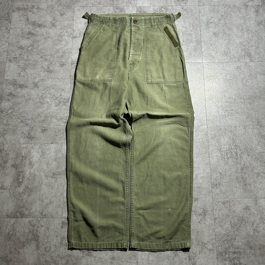 1960s US Army Early Model OG107 Baker Pants [Sizes: W32 L31]