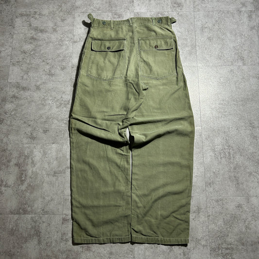 1960s US Army Early Model OG107 Baker Pants [Sizes: W32 L31]