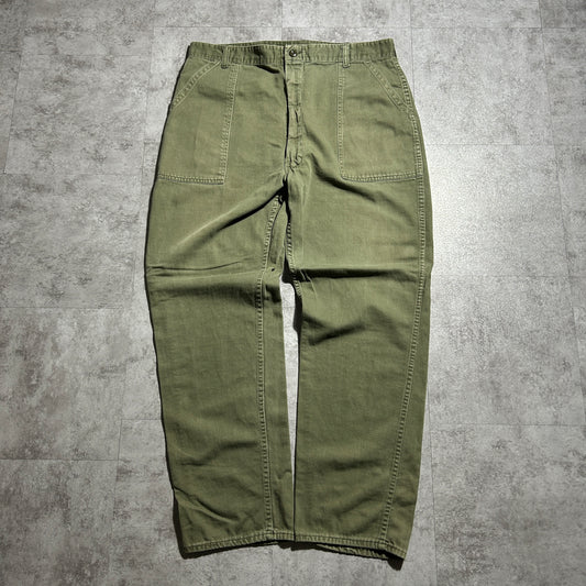 70s US Army OG107 Baker Pants (Sample) [Actual Sizes: W38 L31]