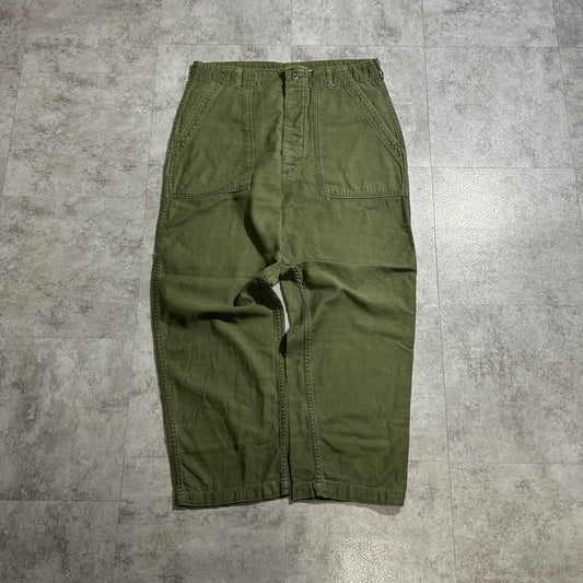70s US Army OG107 Baker Pants, Size 36 x 29 (W32 L26)