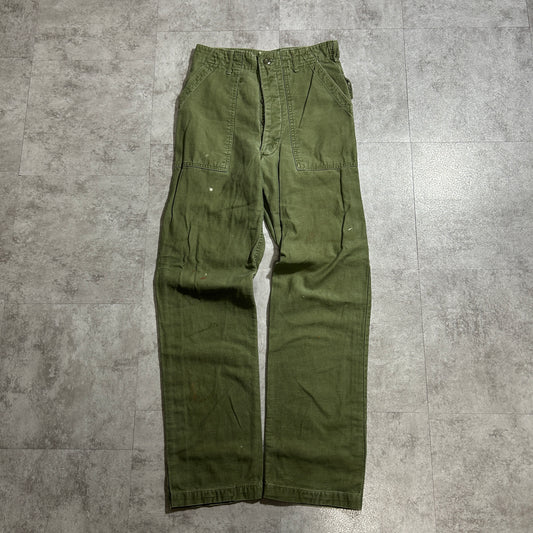 70s US Army OG107 Baker Pants [Sizes: W28 L30]