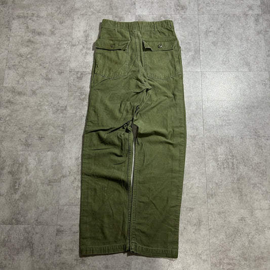 70s US Army OG107 Baker Pants [Sizes: W28 L30]