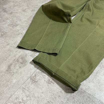 80s US Army OG507 Baker Pants, Size 38 x 33 (W37 L32)