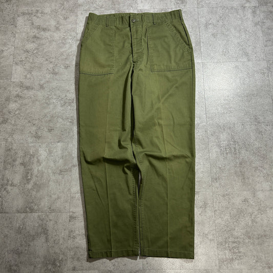 80s US Army OG507 Baker Pants, Size 38 x 33 (W37 L32)
