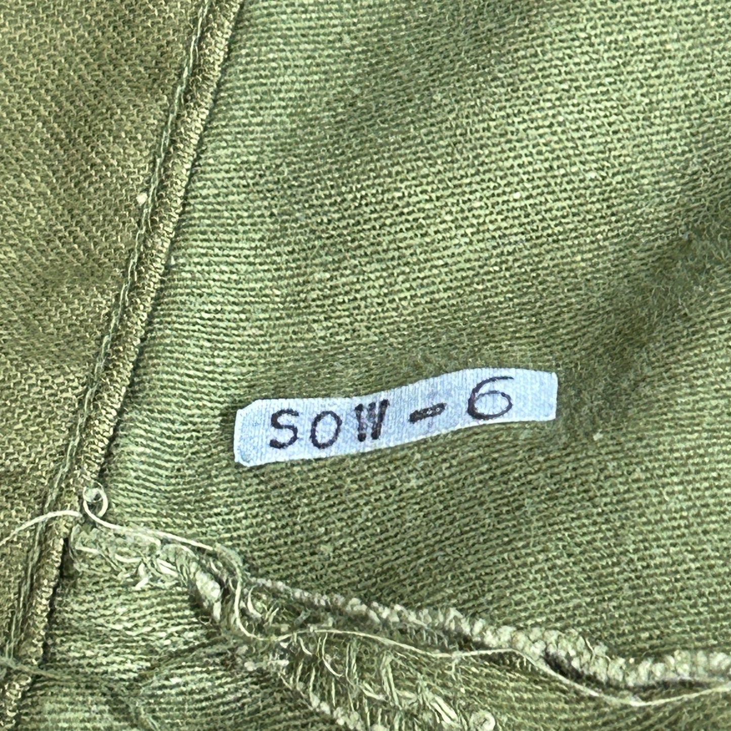 70s US Army OG107 Baker Pants, Size 32x31 (W30, L28)