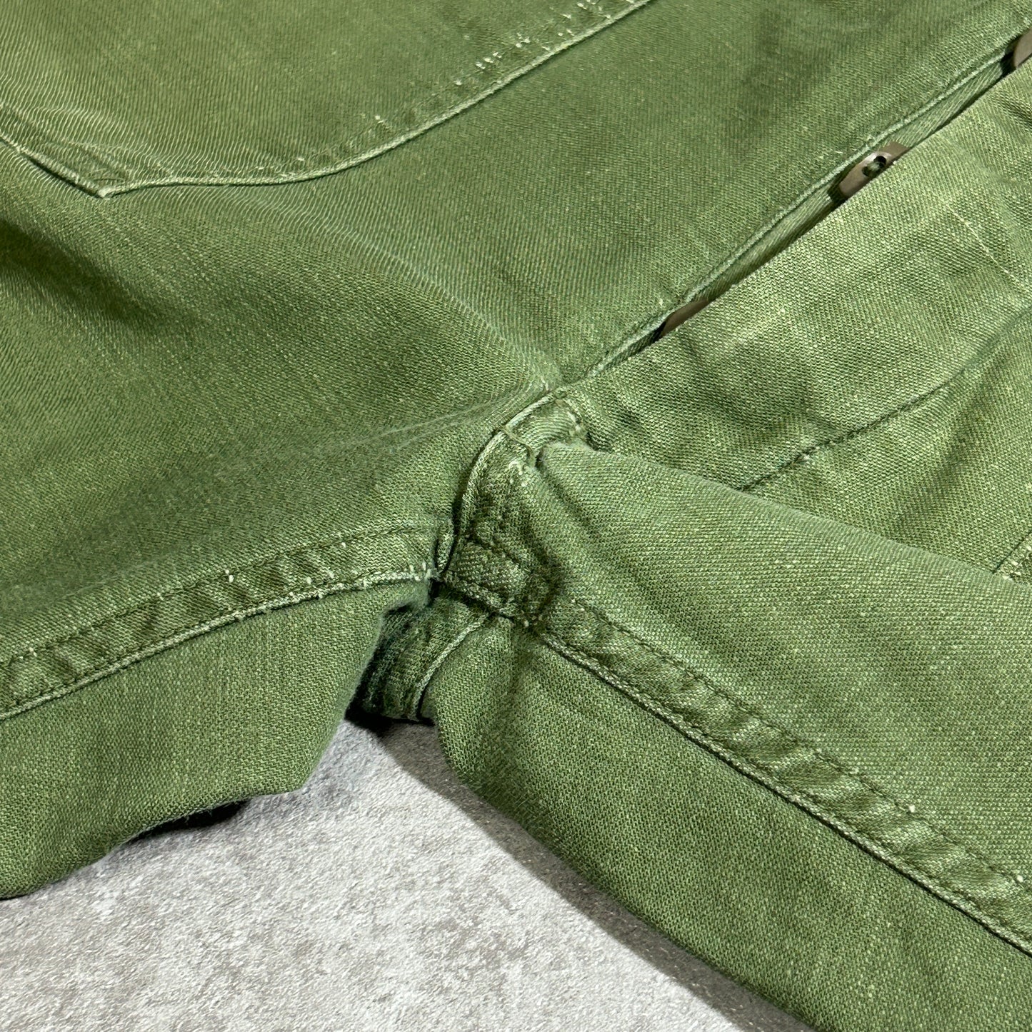 70s US Army OG107 Baker Pants, Size 32x31 (W30, L28)