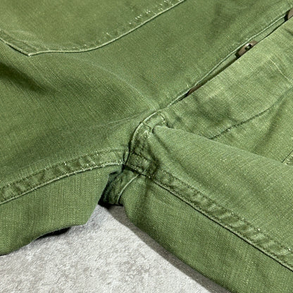 70s US Army OG107 Baker Pants, Size 32x31 (W30, L28)