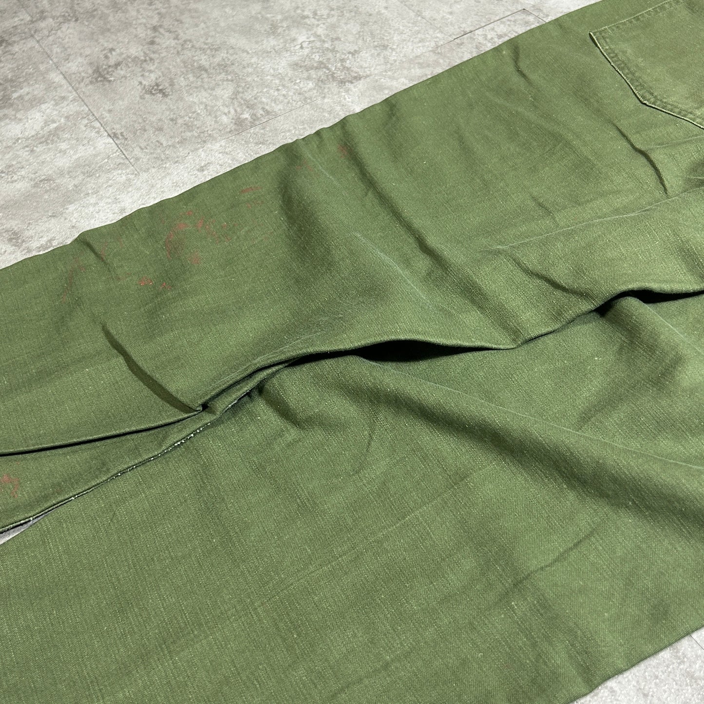 70s US Army OG107 Baker Pants, Size 32x31 (W30, L28)